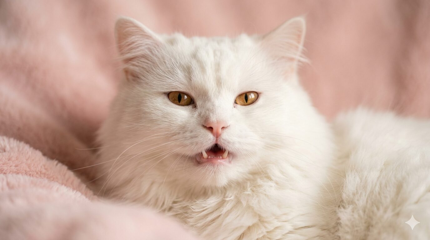 猫の口腔ケアを内側からサポートするサプリのイメージ