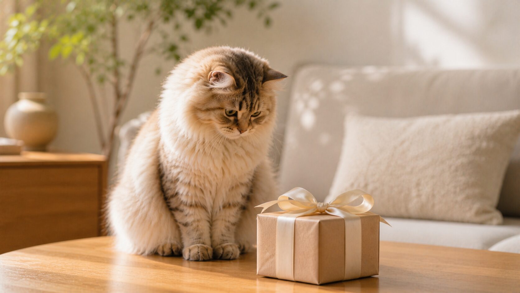 猫の記念日をかたちにするフォトギフトのイメージ